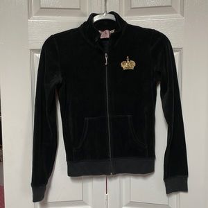 Juicy couture Track Suit with a small Long sleeve black Hoodie and petite pants